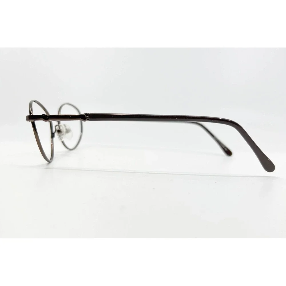 Fundamentals Eyeglasses Frames Womens Brown Oval F108 51-18-140 51mm